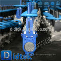 Didtek Smelting Plant Chain Wheel Knife Gate Valve